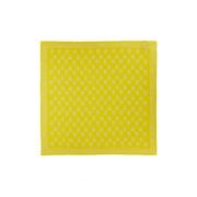 Alexander McQueen Skalle Biker Print Scarf Yellow, Dam