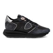 Philippe Model Sneakers Tropez Haute Running Women, Black Black, Dam