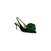 Aquazzura Couturier Sling 65 Green, Dam