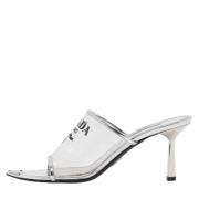 Prada Vintage Pre-owned Laeder sandaler White, Dam