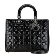 Dior Vintage Pre-owned Laeder dior-vskor Black, Dam