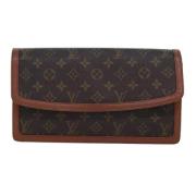 Louis Vuitton Vintage Pre-owned Canvas kuvertvskor Brown, Dam