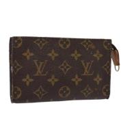 Louis Vuitton Vintage Pre-owned Canvas necessrer Brown, Dam