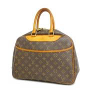 Louis Vuitton Vintage Pre-owned Tyg louis-vuitton-vskor Brown, Dam