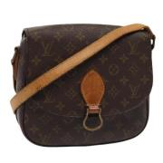 Louis Vuitton Vintage Pre-owned Canvas louis-vuitton-vskor Brown, Dam