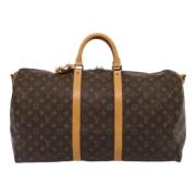 Louis Vuitton Vintage Pre-owned Canvas handvskor Brown, Dam