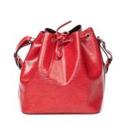 Louis Vuitton Vintage Pre-owned Laeder handvskor Red, Dam