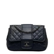 Chanel Vintage Pre-owned Laeder chanel-vskor Blue, Dam