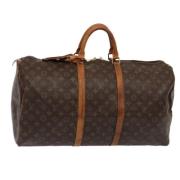 Louis Vuitton Vintage Pre-owned Canvas resvskor Brown, Dam