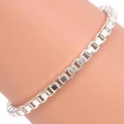 Tiffany & Co. Pre-owned Pre-owned Silver armband Gray, Dam