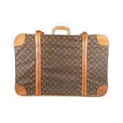 Louis Vuitton Vintage Pre-owned Canvas resvskor Brown, Dam