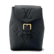 Louis Vuitton Vintage Pre-owned Tyg louis-vuitton-vskor Black, Dam