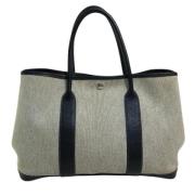 Hermès Vintage Pre-owned Tyg totevskor Gray, Dam