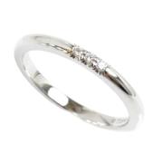 Tiffany & Co. Pre-owned Pre-owned Platina ringar Gray, Dam