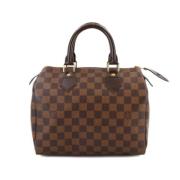 Louis Vuitton Vintage Pre-owned Tyg louis-vuitton-vskor Brown, Dam