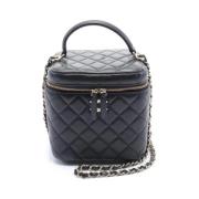 Chanel Vintage Pre-owned Laeder chanel-vskor Black, Dam