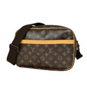 Louis Vuitton Vintage Pre-owned Canvas louis-vuitton-vskor Brown, Dam