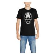 Antony Morato Bomull T-shirt och Polo Kollektion Black, Herr