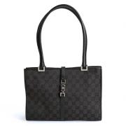 Gucci Vintage Pre-owned Canvas gucci-vskor Black, Dam