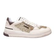 Ghoud Glitter Guld/Brun Sneakers Aw24 Multicolor, Dam