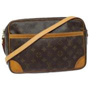 Louis Vuitton Vintage Pre-owned Canvas louis-vuitton-vskor Brown, Dam