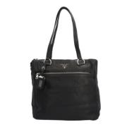 Prada Vintage Pre-owned Laeder totevskor Black, Dam