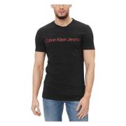 Calvin Klein Jeans Herr T-shirt Polo Höst/Vinter Kollektion Black, Her...