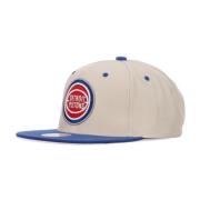 Mitchell & Ness Detroit Pistons NBA Snapback Keps Beige, Unisex