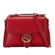 Gucci Vintage Pre-owned Laeder gucci-vskor Red, Dam