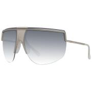 Max Mara Silver Dam Solglasögon Pilotstil Gray, Unisex