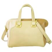 Fendi Vintage Pre-owned Laeder fendi-vskor Beige, Dam