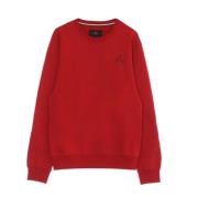 Jordan Röd Fleece Crew Neck Sweatshirt Red, Herr