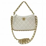 Chanel Vintage Pre-owned Laeder chanel-vskor White, Dam