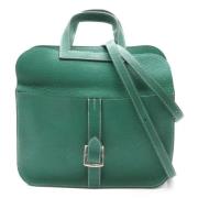 Hermès Vintage Pre-owned Laeder axelremsvskor Green, Dam