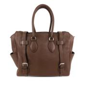 Hermès Vintage Pre-owned Laeder handvskor Brown, Dam