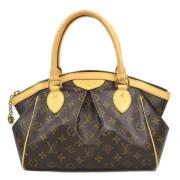 Louis Vuitton Vintage Pre-owned Tyg louis-vuitton-vskor Brown, Dam