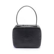 Chanel Vintage Pre-owned Laeder chanel-vskor Black, Dam