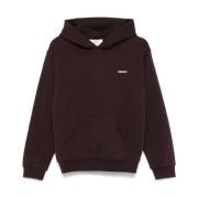 Coperni Brun Alien Öron Hoodie Brown, Dam