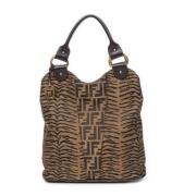 Fendi Vintage Pre-owned Canvas totevskor Brown, Dam