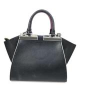 Fendi Vintage Pre-owned Laeder handvskor Black, Dam