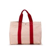 Hermès Vintage Pre-owned Canvas totevskor Pink, Dam