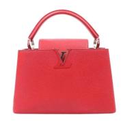 Louis Vuitton Vintage Pre-owned Laeder handvskor Red, Dam