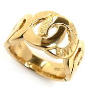 Celine Vintage Pre-owned Guld ringar Yellow, Dam