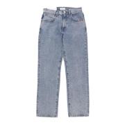 Amish Riktiga sten herr denim jeans Blue, Herr