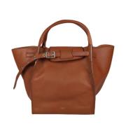 Celine Vintage Pre-owned Laeder handvskor Brown, Dam