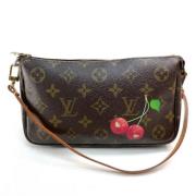 Louis Vuitton Vintage Pre-owned Tyg louis-vuitton-vskor Brown, Dam