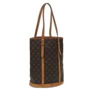 Louis Vuitton Vintage Pre-owned Canvas louis-vuitton-vskor Brown, Dam