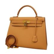 Hermès Vintage Pre-owned Laeder handvskor Brown, Dam