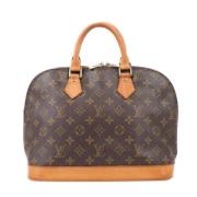 Louis Vuitton Vintage Pre-owned Laeder handvskor Brown, Dam