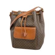 Celine Vintage Pre-owned Plast celine-vskor Brown, Dam